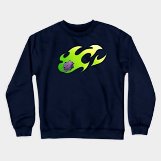 Green meteorite Crewneck Sweatshirt